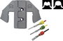 Krimpelő betét, krimpelő fogóba 0.75 - 1 mm² TOOLCRAFT 1511624 2. bélyegkép