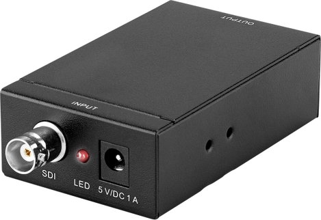 AV konverter mini-SDI-ról HDMI-re, SpeaKa Professional SP-MSD/HD-01