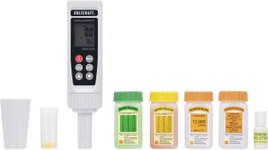 Folyadék elemező teszter, PH mérő, vezetőképesség, TDS, hőmérséklet mérő Voltcraft WM-500