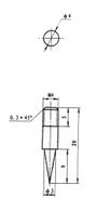 Forrasztóhegy készlet, 3 db, Basetech 5. bélyegkép