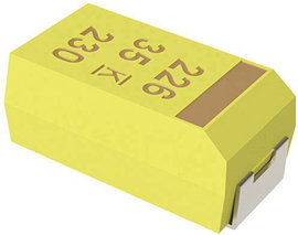 Tantál kondenzátor 22 µF 10 V/DC 10 % 6 x 3.2 x 2.5 mm Kemet T491C226K010ZT