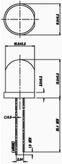 LED 10MM, zöld, 363SYGD/S530-E2 2. bélyegkép