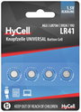LR41 gombelem, alkáli mangán, 1,5V, 30 mAh, 4 db, HyCell AG3, V3GA, G3A, 3GA, 192, L736, LR736, RW87 bélyegkép