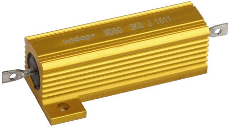 Widap 160067 Huzalellenállás 1.2 Ω Házban 50 W 1 % 1 db