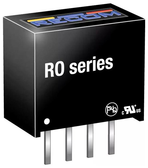 RECOM RO-2424S DC/DC feszültségváltó, nyák 24 V/DC 5 V/DC 41 mA 1 W Kimenetek száma: 1 x Tartalom, t