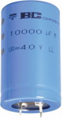 Elektrolit kondenzátor Snap-In, RM 10 mm 4700 µF 40 V 20 % Ø 25 x 40 mm Vishay 2222 058 47472 bélyegkép