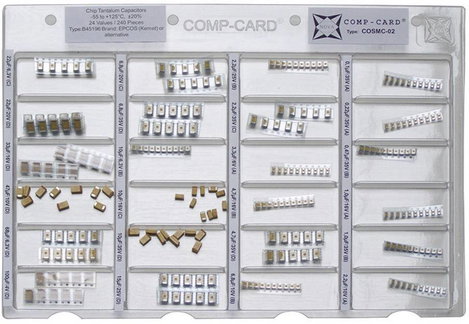SMD tantál kondenzátor készlet NOVA by Linecard COSMC-02 2. kép