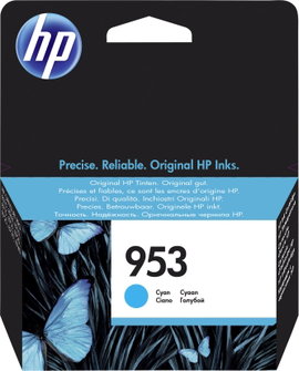 HP Tinta 953 Eredeti Cián F6U12AE