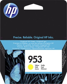 HP Tinta 953 Eredeti Sárga F6U14AE