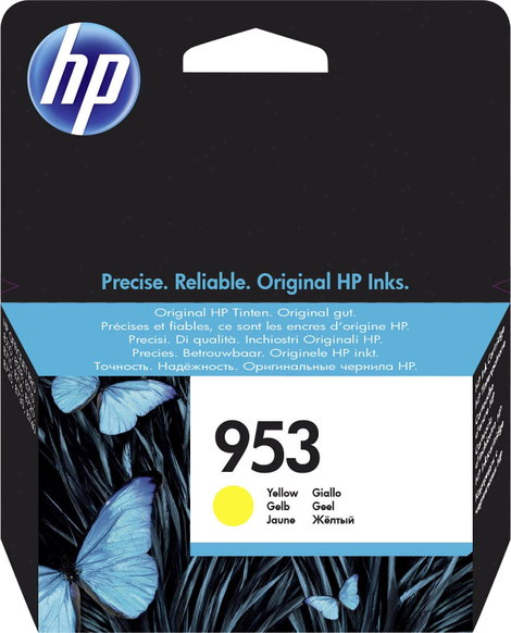 HP Tinta 953 Eredeti Sárga F6U14AE