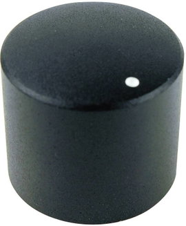 Cliff FC7231 FC7231 Forgatógomb Fekete (Ø x Ma) 19.8 mm x 17.6 mm 1 db