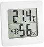 Digitális hőmérő és páratartalom mérő, fehér, TFA 30.5033.02 bélyegkép