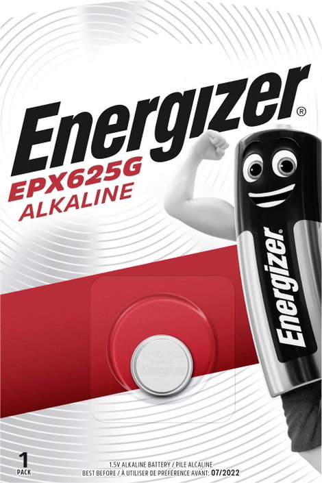 LR9 gombelem, alkáli mangán, 1,5V, 178 mAh, 1 db, Energizer AG625, V625U, GPAX625A, EPX625G, KA625,
