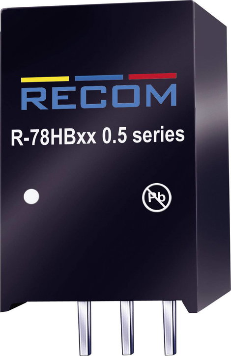 RECOM R-78B15-1.0 DC/DC feszültségváltó, nyák 32 V/DC 15 V/DC 1 A 15 W Kimenetek száma: 1 x Tartalom