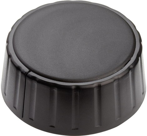 Mentor 4335.6000 4335.6000 Forgatógomb Fekete (Ø x Ma) 48 mm x 19 mm 1 db