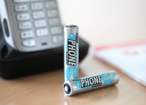 Mikroceruza akku AAA NiMH, 1,2V 800 mAh, 3 db, Ansmann Dect maxE HR3, HR03, UO100557, DC2400, DC2400 3. kép