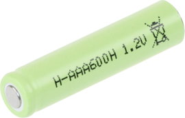 Mikroceruza akku AAA NiMH, 1,2V 600 mAh, Mexcel H-AAA600H, HR3, HR03, UO100557, DC2400, DC2400B4N, L