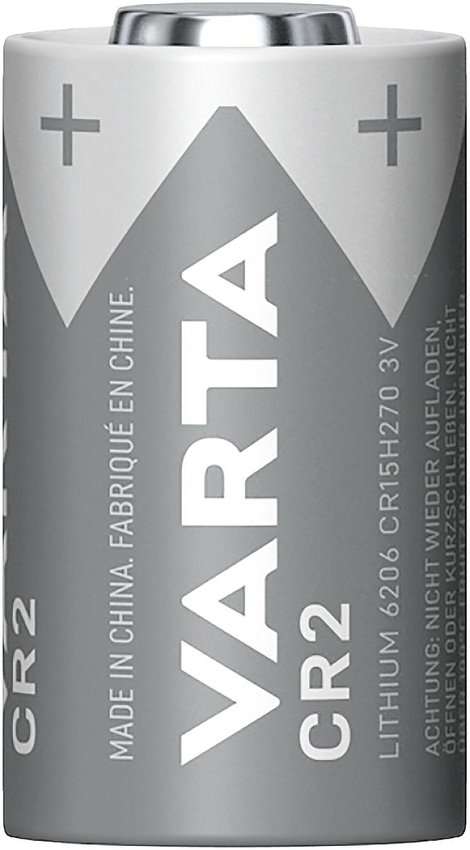 CR 2 fotóelem, lítium, 3V 920 mAh, Varta EL1CR2, KCR2, RLCR2, DLCR2, DLCR2B, DR2R, RLCR2‑L, 5046LC, 2. kép