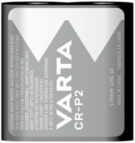 CR-P2 fotóelem, lítium, 6V 1600 mAh, Varta EL223AP, K223LA, RLP2, EL223APBP, DL223A, 5024LC, VL223, 