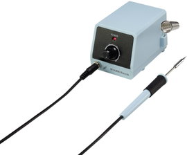 Forrasztóállomás, állítható hőmérsékletű, 10W-os tűpákával Basetech ZD-928