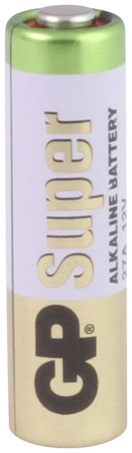 27A alkáli elem, távirányító elem, 12V 19 mAh, GP Super A27, E27A, V27A, V27PX, V27GA, L728, L828, M