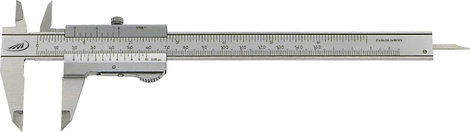 Precíziós tolómérő mélységmérővel 150 mm, Helios Preisser Duo Fix 0190 501