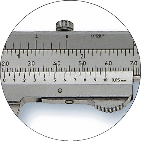 Precíziós tolómérő mélységmérővel 150 mm, Helios Preisser Duo Fix 0190 501 2. kép