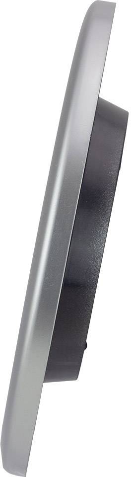Analóg kvarc falióra, Ø 25 cm, ezüst 3. kép