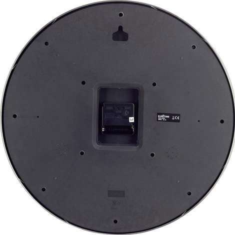 Analóg rádiójel vezérelt falióra, Ø 40 cm, ezüst, M601508 5. kép