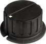 SCI PN-38A(6.4mm) PN-38A(6.4mm) Forgatógomb Mutatóval Fekete (Ø x Ma) 34.8 mm x 18 mm 1 db bélyegkép