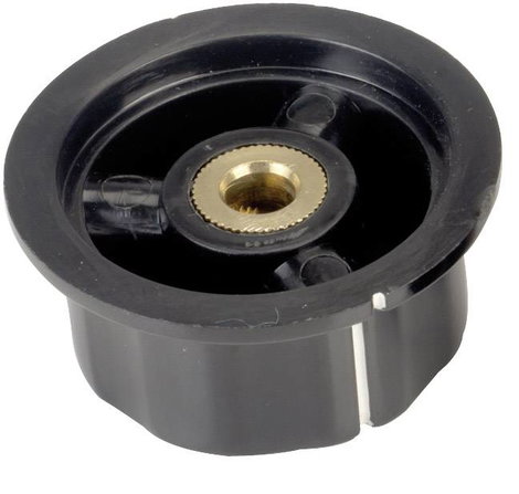 SCI RN-99A(6.4mm) RN-99A(6.4mm) Forgatógomb Fekete, Fehér (Ø x Ma) 45 mm x 20.3 mm 1 db 2. kép