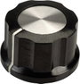 SCI RN-99D(6.4mm) RN-99D(6.4mm) Forgatógomb Fekete, Fehér (Ø x Ma) 26.8 mm x 15.8 mm 1 db bélyegkép