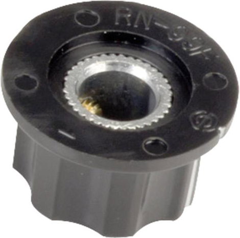 SCI RN-99F(6.4mm) RN-99F(6.4mm) Forgatógomb Fekete, Fehér (Ø x Ma) 19.5 mm x 11.5 mm 1 db 2. kép