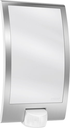 Kültéri fali lámpa mozgásérzékelővel LED E27 60 W, nemesacél, Steinel L 22 009816