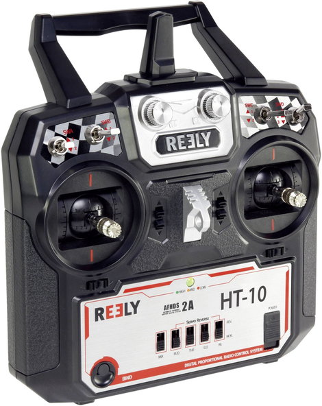 RC modell távirányító 2,4 GHz Reely HT-10