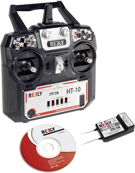 RC modell távirányító 2,4 GHz Reely HT-10 2. kép
