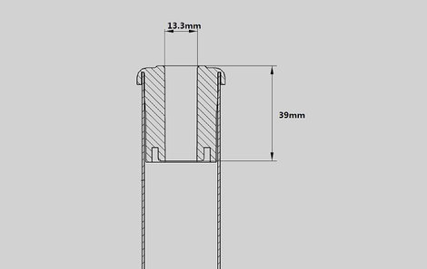 Gurulós állvány nagyítós lámpához TOOLCRAFT 960113C04 3. kép