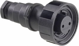 Bulgin PX0731/S Kerek dugó Csatlakozóaljzat, egyenes Össz pólusszám: 3 Sorozat (kerek csatlakozók): 
