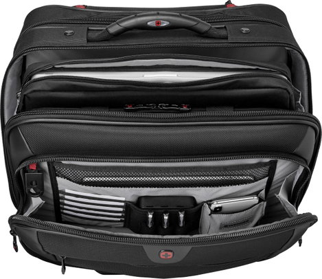 Notebook táska, koffer, gurulós, max. 43,2 cm (17) fekete, Wenger Koffer 7. kép