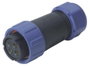 IP68-as csatlakozó, kerek 2 pól. 30 A Weipu SP2110 / S 2 I 2. bélyegkép