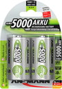 Góliát akku D NiMH, 1,2V 5000 mAh, 2 db, Ansmann maxE HR20, LR20, D, AM1, XL, MN1300, 813, E95, LR20 3. bélyegkép