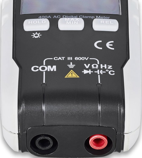 AC váltóáramú True RMS lakatfogó műszer, multiméter 600V/400A/AC Voltcraft VC 585 6. kép