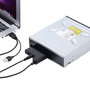Merevlemez átalakító, 1x USB 2.0 dugó A - 1x SATA kombi dugó, 7+15 pólus, 0,3 m, fekete, Renkforce 4. bélyegkép