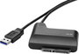 Merevlemez átalakító, 1x USB 3.0 dugó A - 1x SATA kombi dugó, 7+15 pólus, 0,3 m, fekete, Renkforce bélyegkép