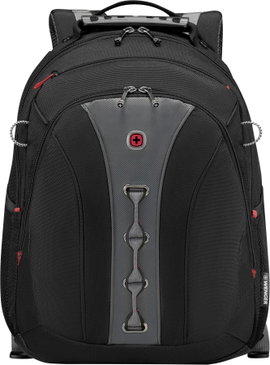 Notebook hátizsák, max. 39,6 cm (15,6) fekete/szürke, Wenger Legacy