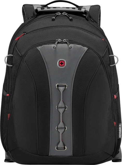 Notebook hátizsák, max. 39,6 cm (15,6) fekete/szürke, Wenger Legacy
