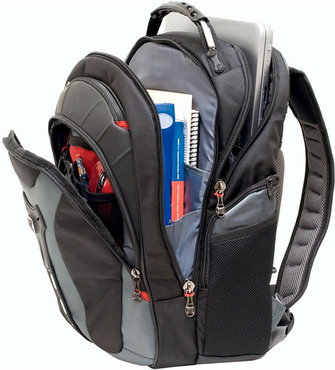 Notebook hátizsák 43,9 cm (17,3) szürke, Wenger Pegasus 7. kép