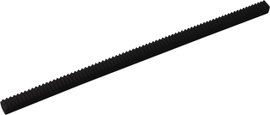 Acél fogasléc, modul: 1.0, 250 x 9 x 8 mm, Reely