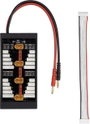 LiPo balancer panel, 4 részes, biztosítékkal, 2-6 celláig, XT60, VOLTCRAFT bélyegkép