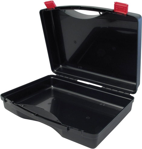 Műszerkoffer, szerszámtáska méret 340 x 275 x 83 mm, fekete Viso Tekno 2. kép